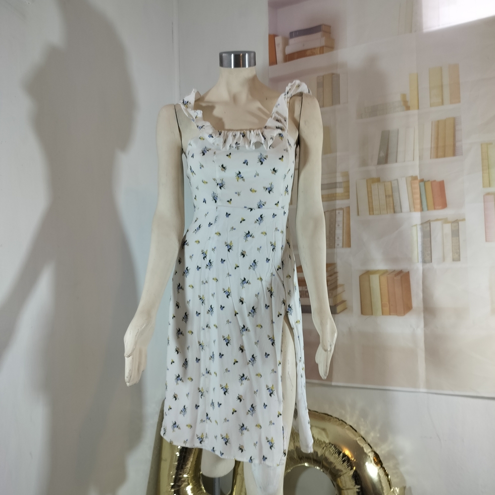 Forever 21 White Floral Dress